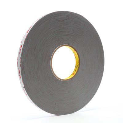3M 4941 Comformable Gray Acrylic VHB Foam Tape 1/2" x 36yds