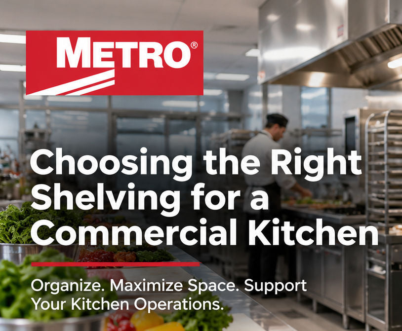 Choosing the Right Shelving for a Commercial Kitchen