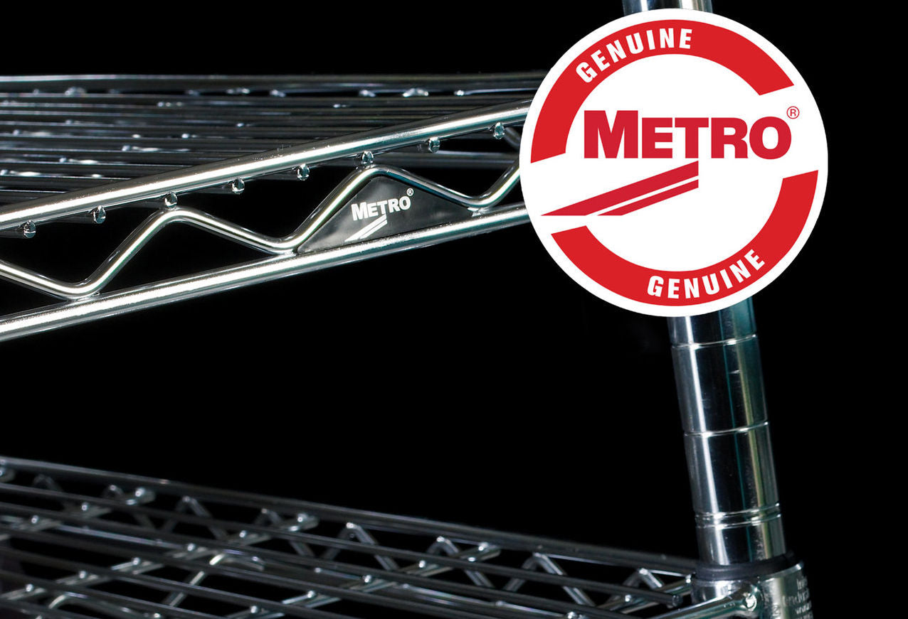 Metro Open Wire Shelving Chrome Finish – Sleek & Modern Storage Solutions