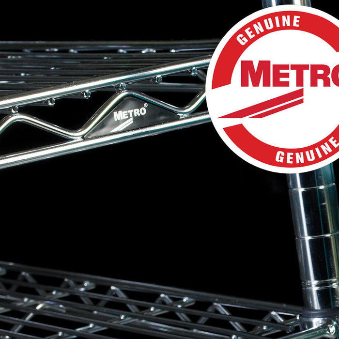 Metro Open Wire Shelving Chrome Finish – Sleek & Modern Storage Solutions