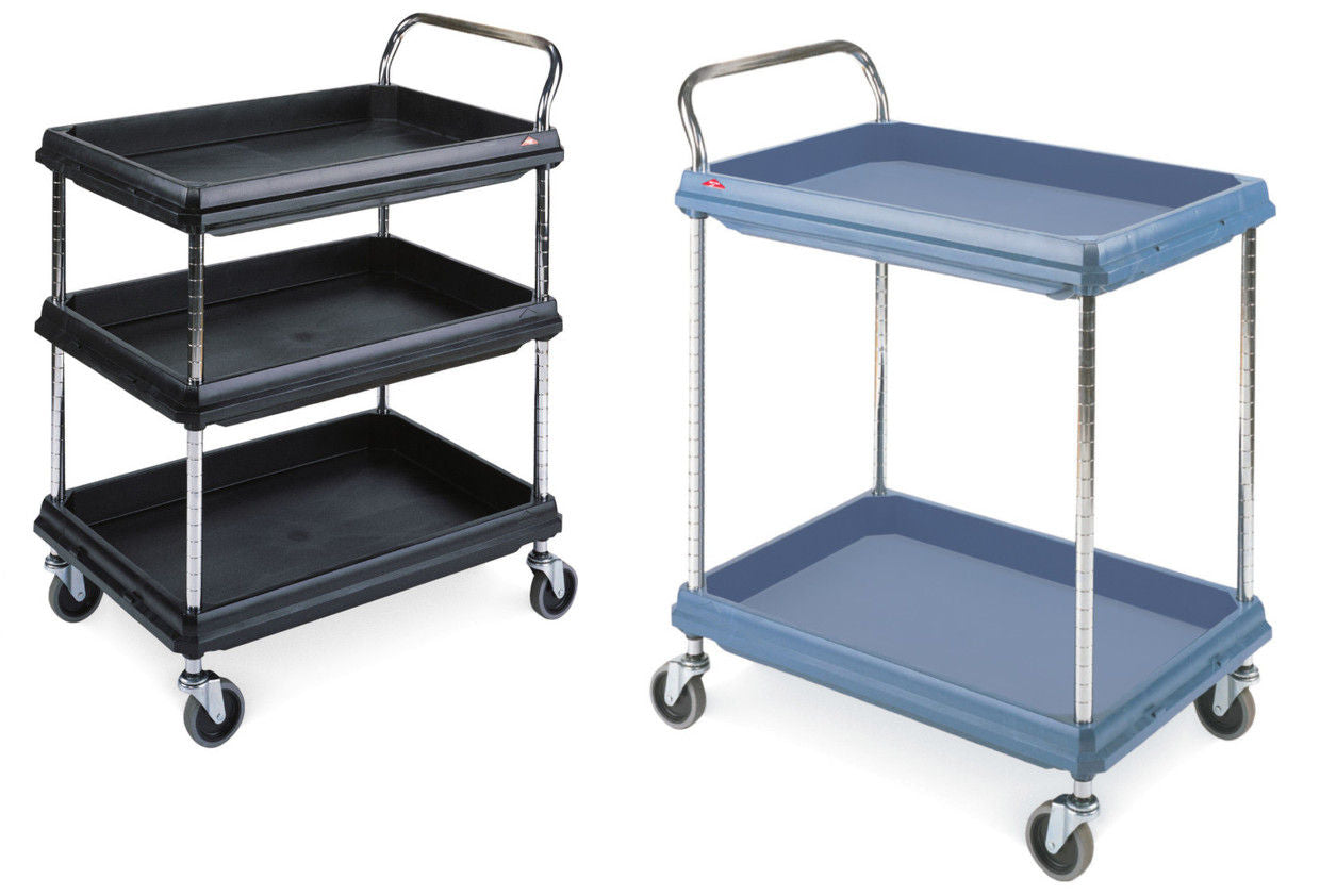 Metro Deep Ledge Polymer Utility Carts