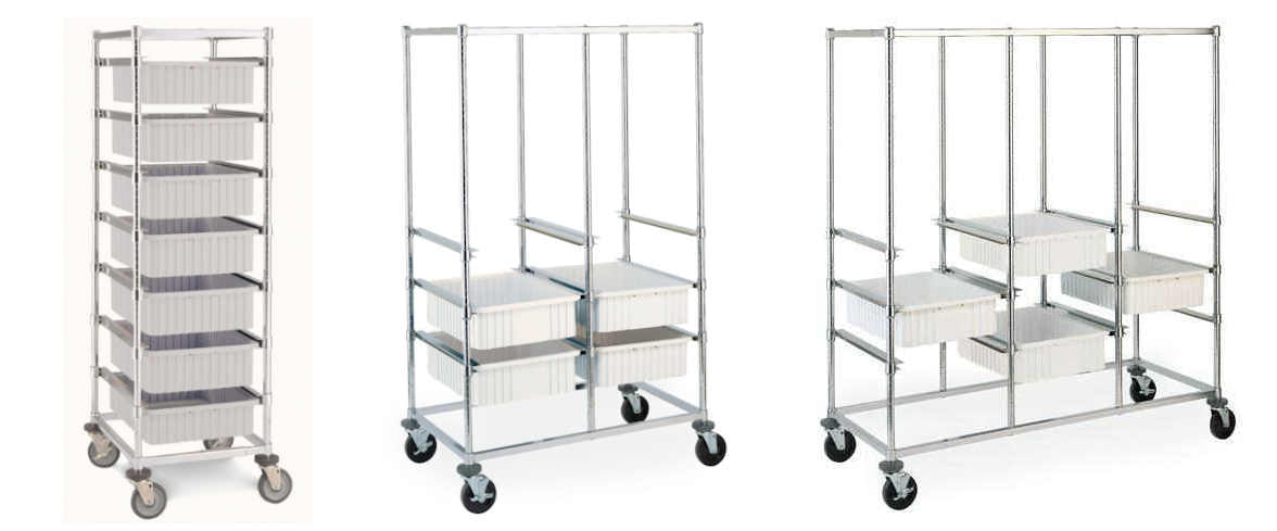 Metro Kitting Carts / Tote Box Carriers