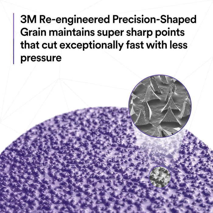 3M Cubitron 3 1182C Precision Shaped Grain abrasive disc