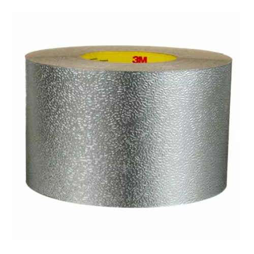 3M VentureClad Enhanced Metal Jacketing 1577CWE, 35.5 in x 50 yd silver embossed