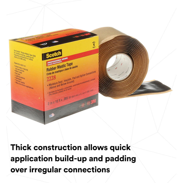 3M Scotch Rubber Mastic Tape 2228 2 in x 10ft