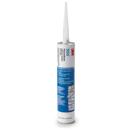 3M Polyurethane Adhesive Sealant 550 Fast Cure White 10.5 fl oz