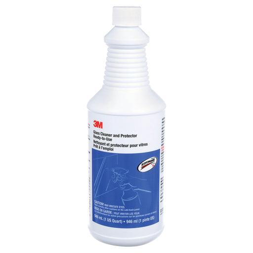 3M Glass Cleaner and Protector, C-GLASSCLNR, 946.4 mL (1 qt) - National Hardware Sales Ltd.