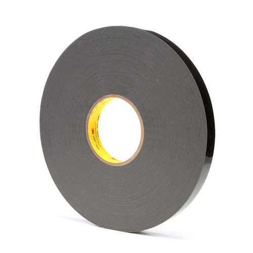 3M 4949 Black Acrylic VHB Tape 1/2 in x 36yds