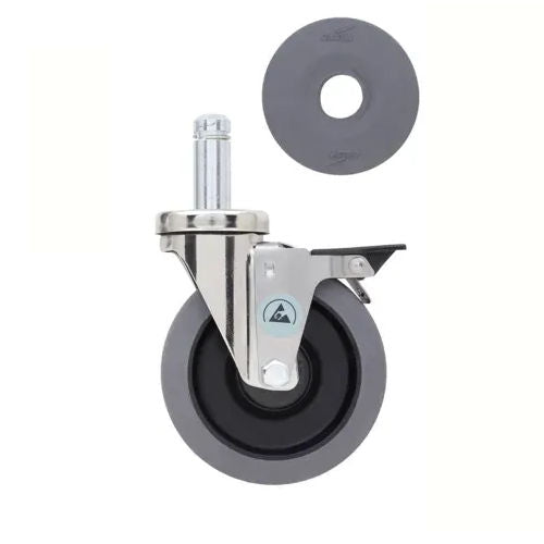 Metro 5MBESD 5" Non-Marking Stem/Brake Conductive Caster