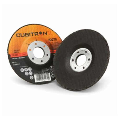 3M Cubitron II Cut and Grind Wheel, 82279, T27, black