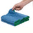 Wypall 83620 Microfiber Cloths with MicroBan - 15.75" x 15.75" -  Blue - Sold as a case