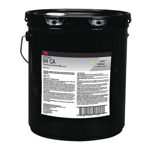 3M 94CA Scotch-Weld Hi-Strength Postforming Adhesive Clear Low VOC, 5 gal pail