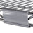 Metro gray shelf label holder
