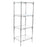 Metro A516C Super Adjustable Super Erecta Chrome Wire Shelving Unit - 4 shelves - 24" x 24" x 63"H