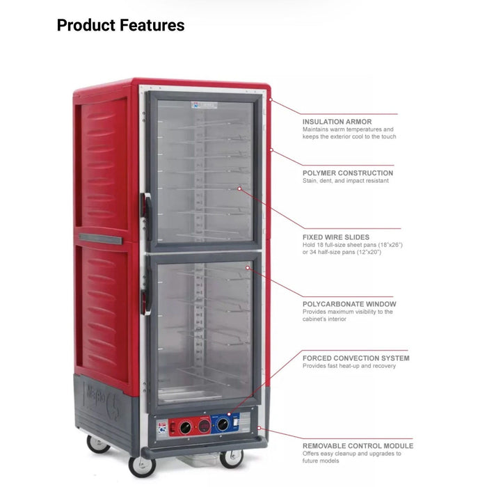 Metro C5™ 3 Series Insulated Heated Holding Cabinet (SKU: C539-HFC-4)