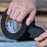 Shurtape CP743 black masking tape for photographic and darkroom applications
