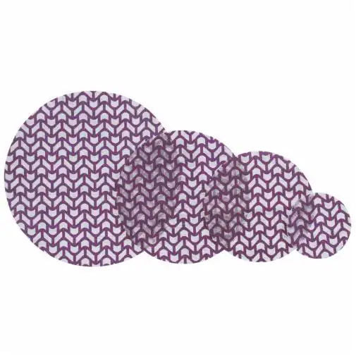 Assorted sizes of 3M Xtract Cubitron II Mesh Sanding Discs – 5", 6", and 8"