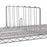 Metro Commercial Shelf Divider,18" wide, 8" High