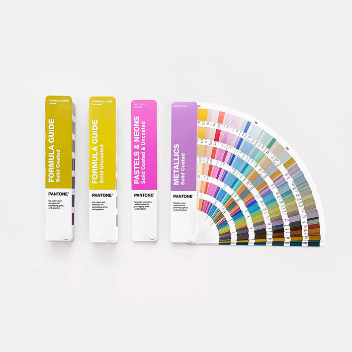 Pantone 3,479 Spot Colors Formula Metallic Pastel Neon Guides
