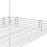 Metro L60N-4C Chrome Wire Shelf Ledge 60" wide, 4" high