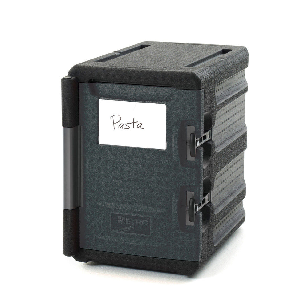 METRO Mightylite ML400-BL Insulated Front-Load Pan Carrier (Black)