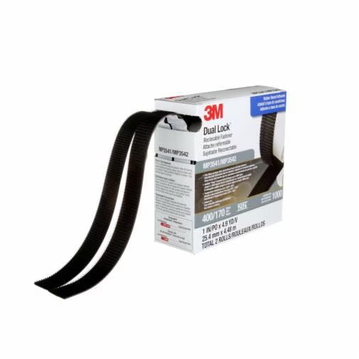 3M Dual Lock MP3541/42 mini pack with SJ3541 and SJ3542 reclosable fastener strips