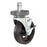 Metro 5MB stem swivel rubber caster with brake