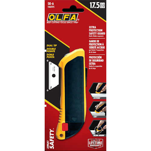 Olfa SK-6 Flexguard Safety Knife SKU# 1060595 - National Hardware Sales Ltd.