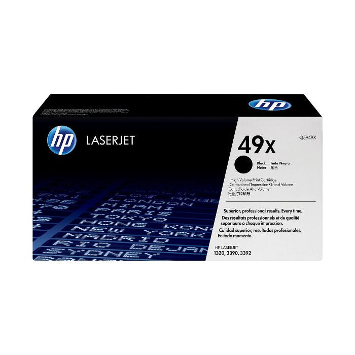 HP Q5949X Genuine Toner Cartridge – High-Yield Black