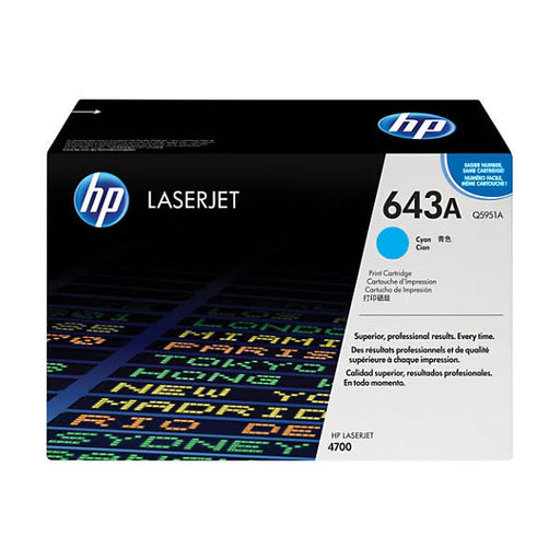HP Q5951A Color Laserjet 4700 Cyan toner