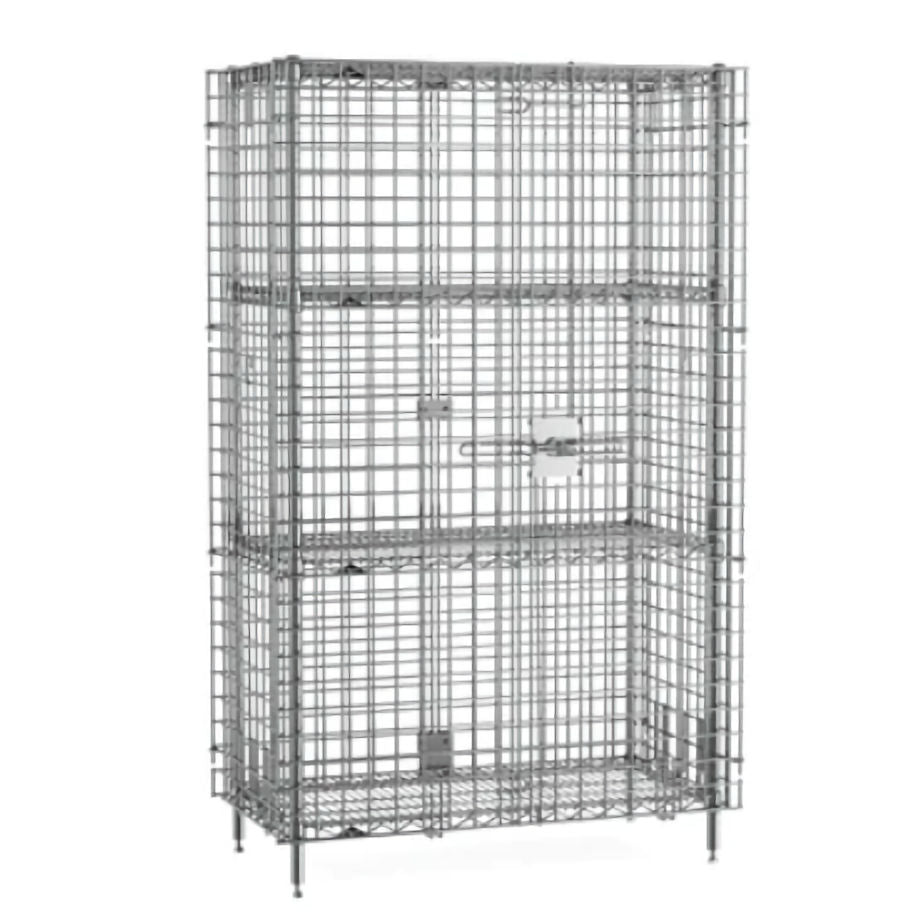 Metro SEC33C-2SE Super Erecta Security Unit - 18"  x 36" x 63"H with 2 intermediate shelves