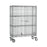 Metro SEC35EC-2SE Super Erecta Mobile Security Cart w/ two middle shelves - 18"  x 48" x 68-1/2"H