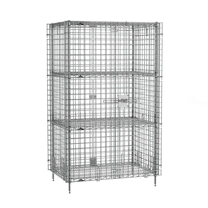 Metro SEC53C-2SE Super Erecta Security Unit w/ two middle shelves - 24"  x 36" x 63"H