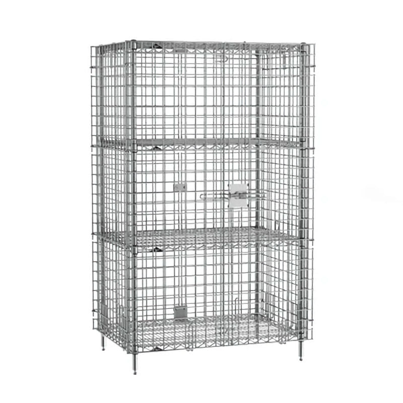 Metro SEC53C-2SE Super Erecta Security Unit w/ two middle shelves - 24"  x 36" x 63"H