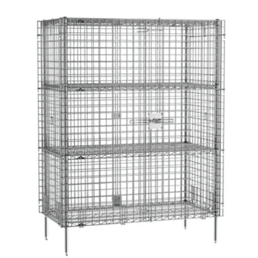 Metro SEC55C-2SE Super Erecta Security Unit - 24"  x 48" x 63"H with two intermediate shelves