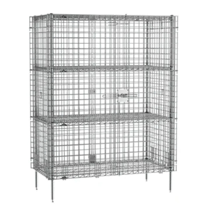 Metro SEC56C-2SE Super Erecta Security Unit - 24"  x 60" x 63"H with 2 middle shelves