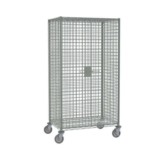 Metro SEC55DC Super Erecta Mobile Security Cart - 24"  x 48" x 68-1/2"H (no shelves in the middle)