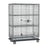 Metro SEC55LC-2SE - 52 3/4" Super Erecta Heavy Duty Mobile Security Unit + 2 shelves