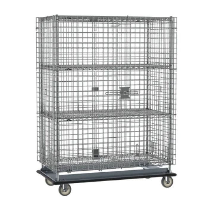 Metro SEC55LC-2SE - 52 3/4" Super Erecta Heavy Duty Mobile Security Unit + 2 shelves