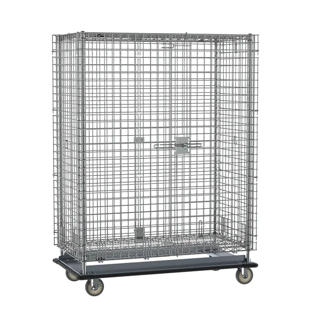 Metro SEC55LC Super Erecta Heavy Duty Mobile Security Cart - 24"  x 48" x 68-1/2"H (no shelves in the middle)