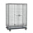 Metro SEC55LC Super Erecta Heavy Duty Mobile Security Cart - 24"  x 48" x 68-1/2"H (no shelves in the middle)