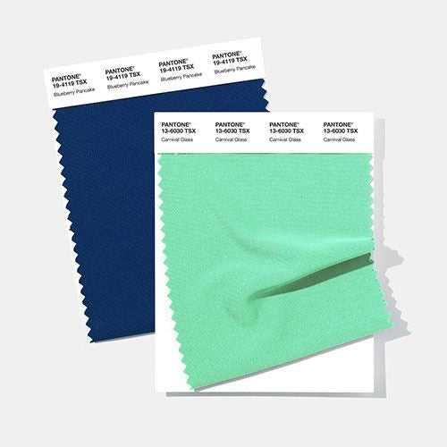 Pantone Polyester Swatch Card TSX SWTSX textile color standard
