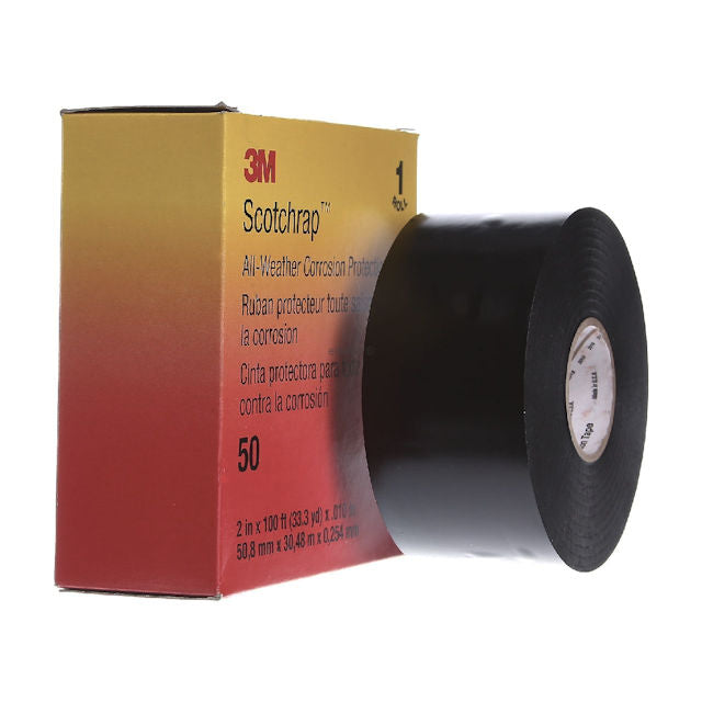 3M Scotchrap 50 corrosion protection tape 2 inch x 100 ft packaging