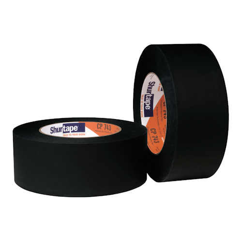 Shurtape CP743 Photographic Black Masking tape 1.88 in x 60yds