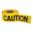 "Caution" Barricade Tape, Black on Yellow 3" x 1000'  2 mils