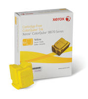 Xerox Solid Ink Yellow for ColorQube 8870,8880 6 sticks/pk - 108R00952