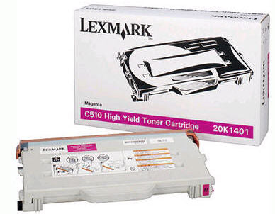 Lexmark C510 Magenta toner Hi Yield toner # 20K1401