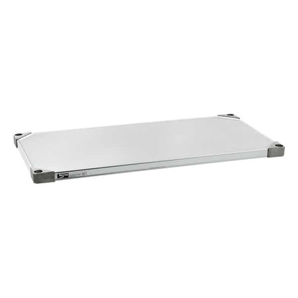 Metro 24" x 30" Solid Galvanized Shelf