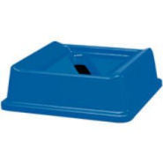 Rubbermaid Commercial Paper Recycling Lid - Blue