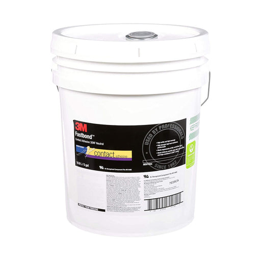 3M 30NF Fastbond Contact Adhesive, Neutral,  5 Gallon Pail